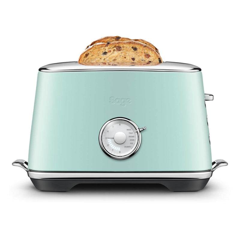 Sage Appliances Luxe Soft Top Kettle & Toast Select 2-Slice Toaster Set - Mint Frosting