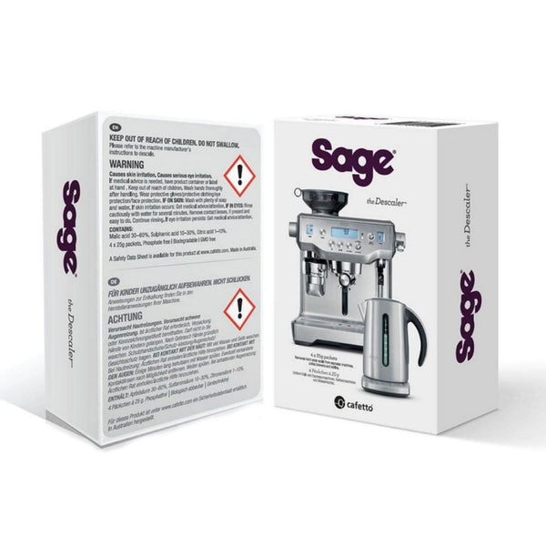Sage Descaler - 4x 25g