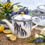 Sara Miller London Anniversary 1.1L Teapot - Tail Feathers
