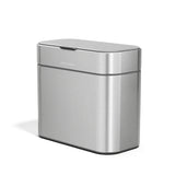 Simplehuman 4-Litre Compost Caddy - Brushed Steel