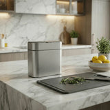 Simplehuman 4-Litre Compost Caddy - Brushed Steel