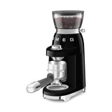 Smeg 50's Style Retro CGF03BLUK Coffee Grinder - Black