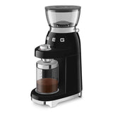 Smeg 50's Style Retro CGF03BLUK Coffee Grinder - Black