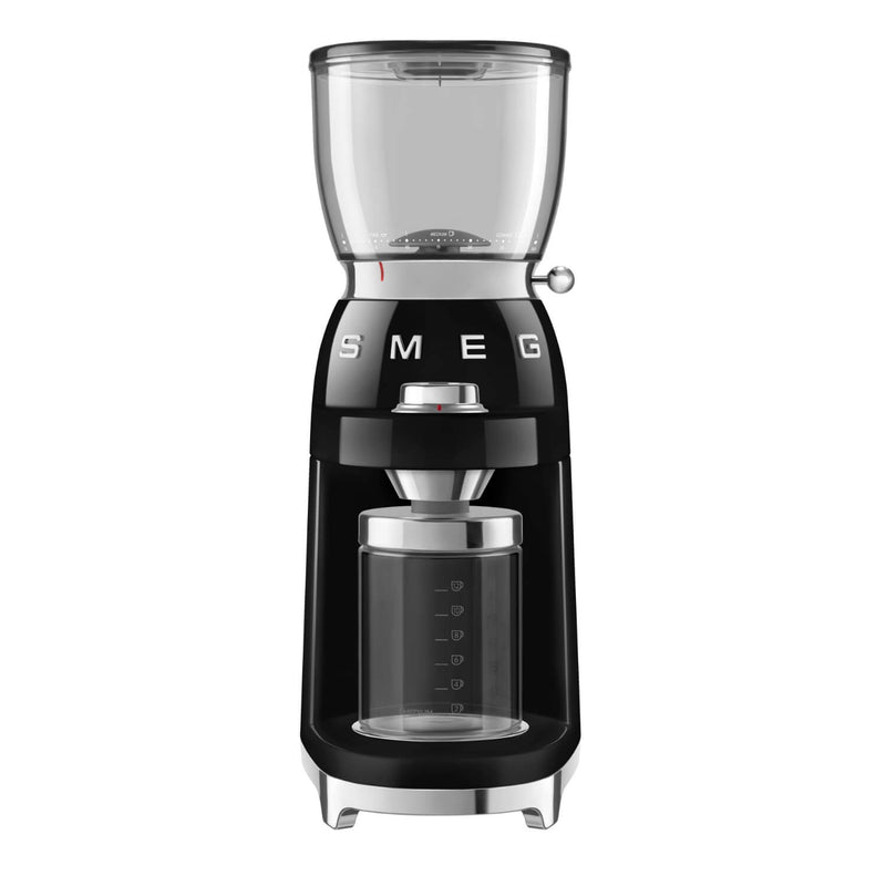 Smeg 50's Style Retro CGF11 Coffee Grinder - Gloss Black