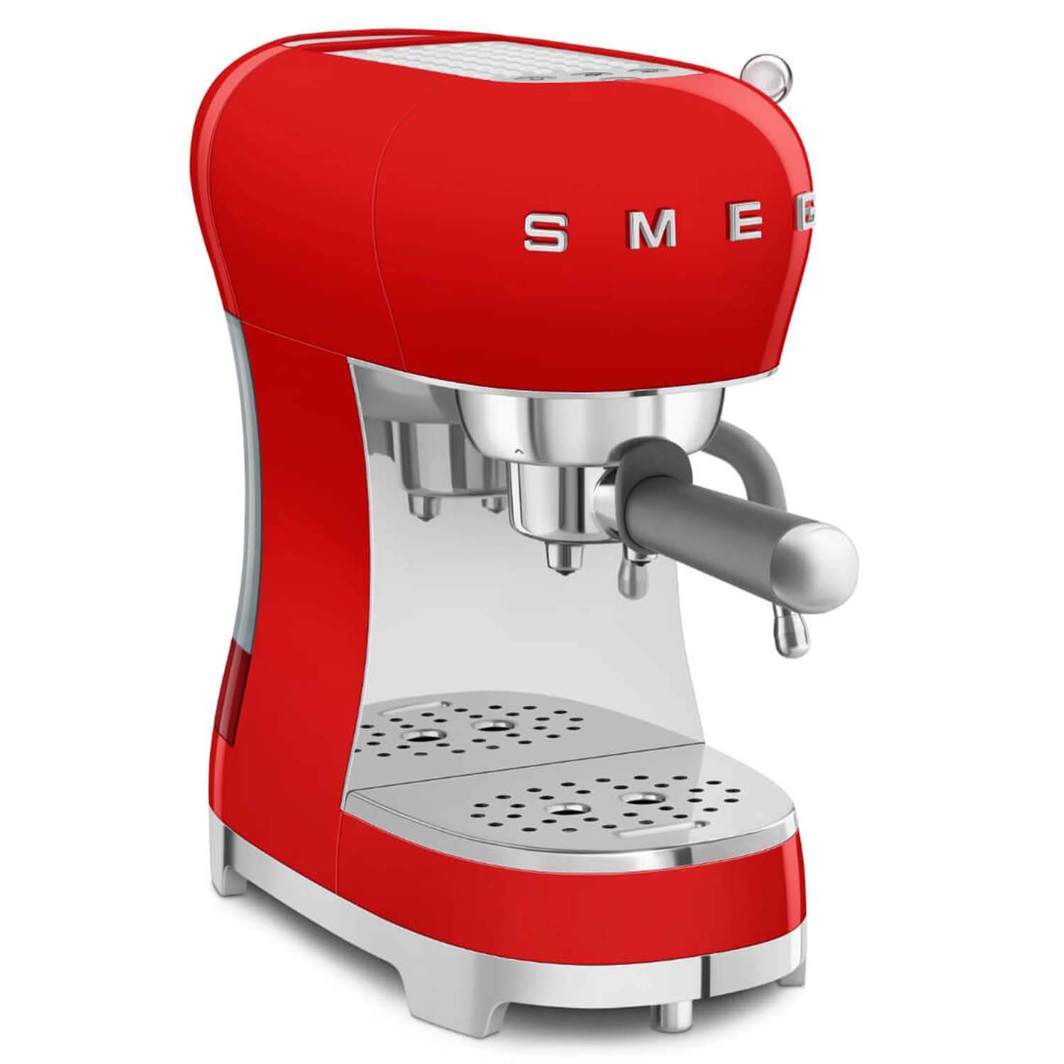 Buy Smeg | 50's Style Retro ECF02 Espresso Coffee Machine - Red ...