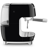 Smeg 50's Style Retro ECF03 Espresso & Cold Brew Coffee Machine - Black