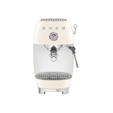 Smeg 50's Style Retro ECF03 Espresso & Cold Brew Coffee Machine - Cream