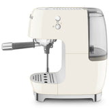 Smeg 50's Style Retro ECF03 Espresso & Cold Brew Coffee Machine - Cream