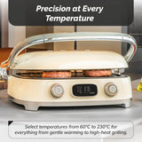 Smeg 50's Style Retro MGF01CRUK MultiGrill - Cream