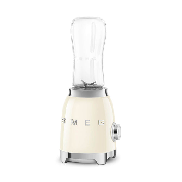 Smeg 50's Style Retro PBF00 Compact Personal Blender Single Bottle - Cream