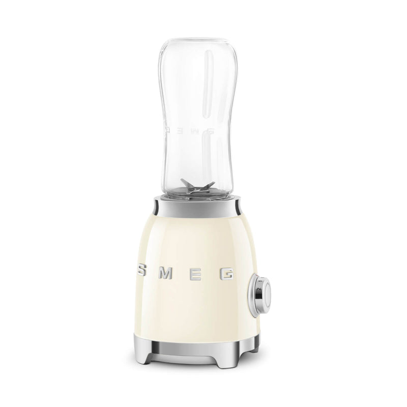 Smeg 50's Style Retro PBF00 Compact Personal Blender Single Bottle - Cream