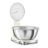 Free KSF01 Scales with Smeg 50's Style Retro SMF03 Stand Mixer - Cream