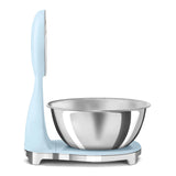 Smeg 50's Style Retro SMF03 Stand Mixer & KSF01 Retro Scales - Pastel Blue