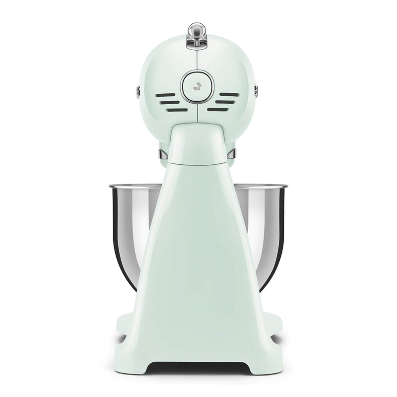 Smeg 50's Style Retro SMF03 Stand Mixer & KSF01 Retro Scales - Pastel Green