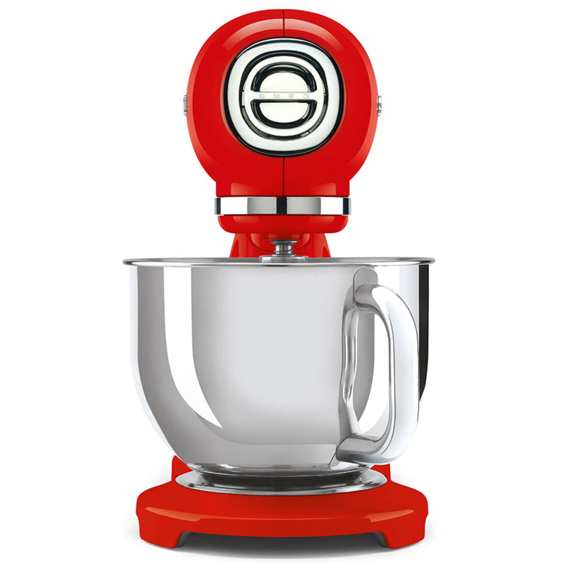 Smeg 50's Style Retro SMF03 Stand Mixer & KSF01 Retro Scales - Red