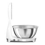 Smeg 50's Style Retro SMF03WHUK Stand Mixer & KSF01WHWW Retro Scales - White