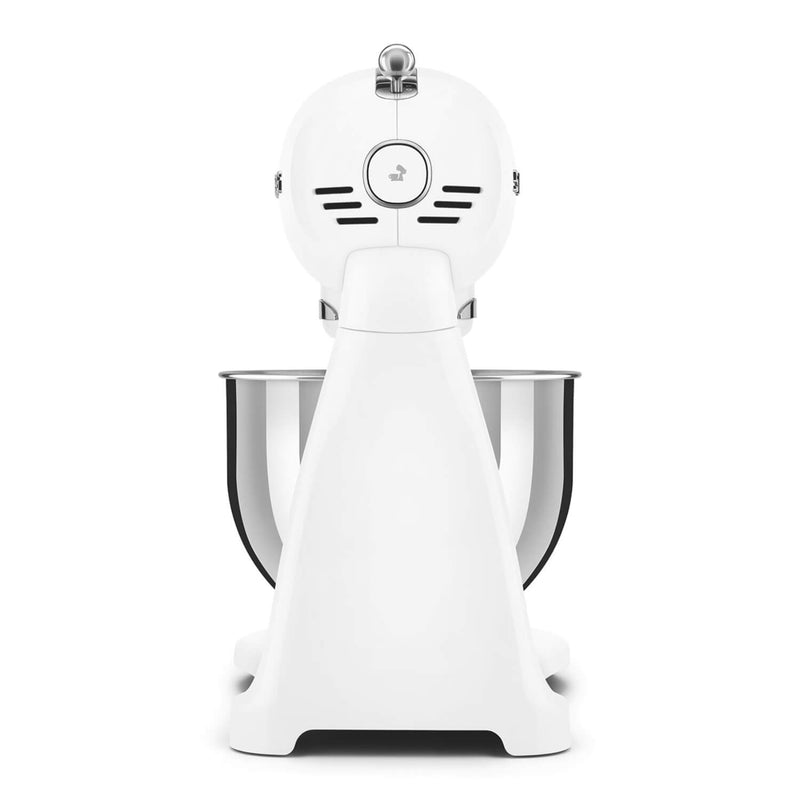 Free KSF01 Scales with Smeg 50's Style Retro SMF03 Stand Mixer - White