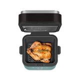 Smeg AFC01EGMUK Dual Flavour 7-Litre Air Fryer - Matte Emerald Green
