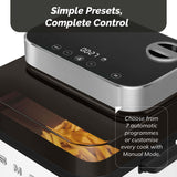 Smeg AFC01WHMUK Dual Flavour 7-Litre Air Fryer - Matte White