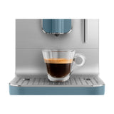 Smeg BCC12SBMUK Bean to Cup Coffee Machine - Matte Storm Blue
