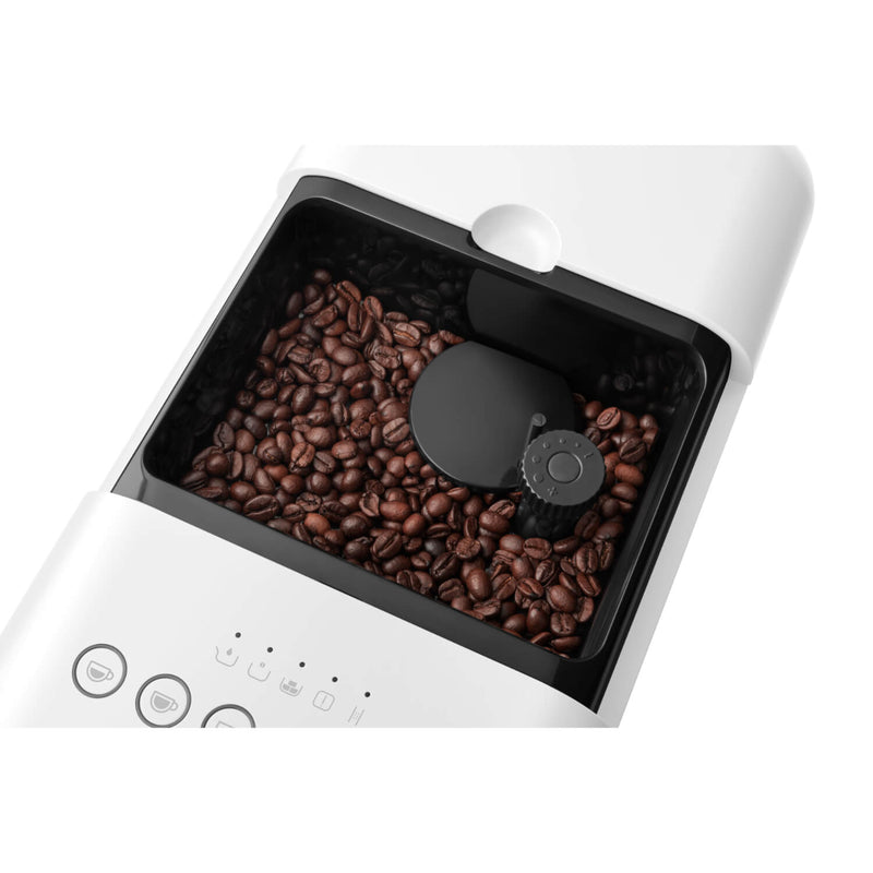 Smeg BCC13WHMUK Bean to Cup Automatic Coffee Machine - Matte White