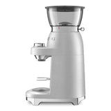 Smeg CGF02SSUK 50's Style Retro Mini Pro Coffee Grinder - Stainless Steel