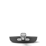 Smeg Cookware 20cm Non-Stick Ceramic Coated Frying Pan - Black