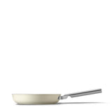 Smeg Cookware 20cm Non-Stick Ceramic Coated Frying Pan - Cream