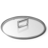 Smeg Cookware 28cm Glass & Steel Lid