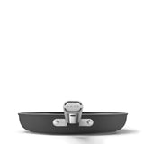 Smeg Cookware 28cm Non-Stick Ceramic Coated Frying Pan - Matte Black