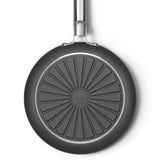 Smeg Cookware 28cm Non-Stick Ceramic Coated Frying Pan - Matte Black