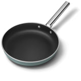 Smeg Cookware 28cm Non-Stick Ceramic Coated Frying Pan - Matte Emerald Green