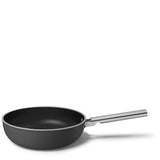 Smeg Cookware 30cm Non-Stick Ceramic Coated Wok - Matte Black