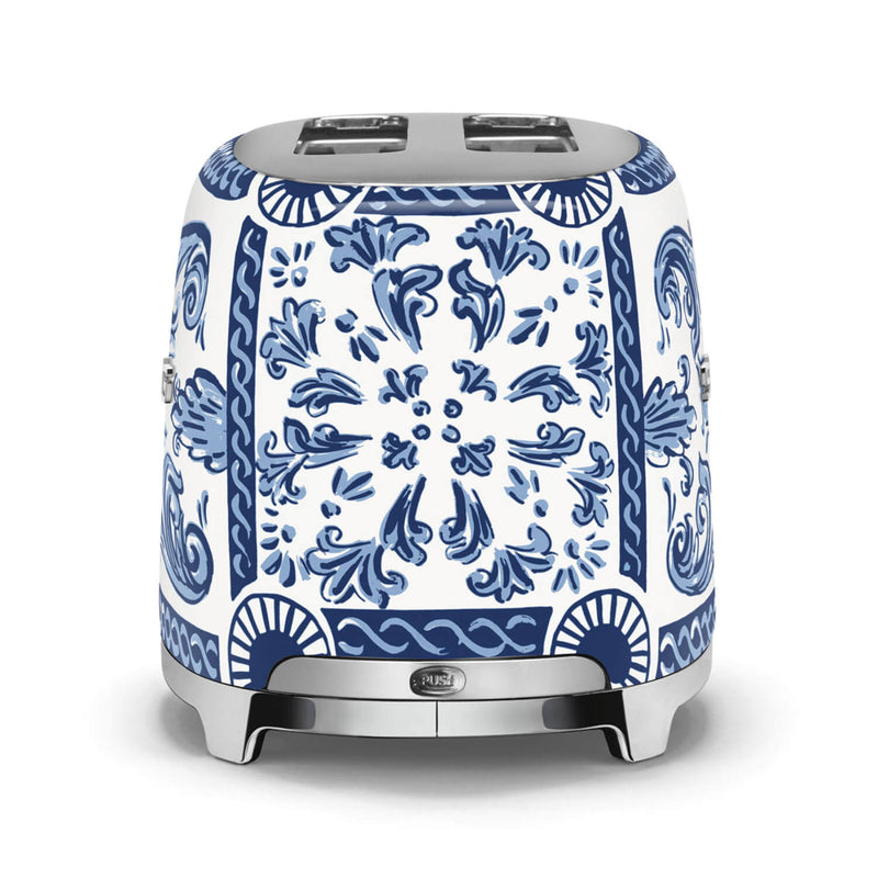 Smeg Dolce & Gabbana 2 Slice Toaster - Blu Mediterraneo