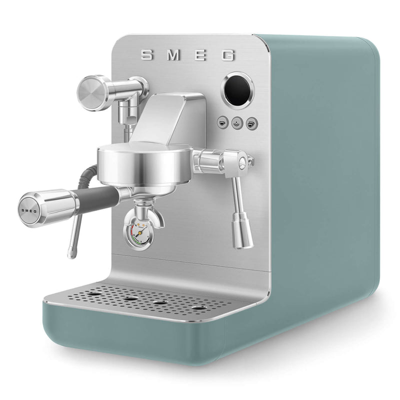 Smeg EMC02EGMUK Mini Pro Espresso Coffee Machine - Matte Emerald Green