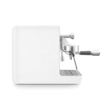 Smeg EMC02 Mini Pro Espresso Coffee Machine & CGF02 Stainless Steel Coffee Grinder - Matte White