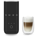 Smeg MFF02BLMUK Mini Milk Frother - Matt Black