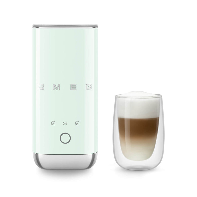 Smeg MFF02PGUK Mini Milk Frother - Pastel Green