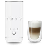 Smeg MFF02WHMUK Mini Milk Frother - Matt White