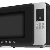 Smeg MOC01BLMUK Microwave with Grill - Matte Black