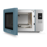 Smeg MOC01SBMUK Microwave with Grill - Matte Storm Blue
