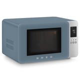 Smeg MOC01SBMUK Microwave with Grill - Matte Storm Blue