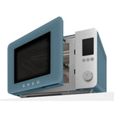 Smeg MOC02SBMUK Microwave with Oven, Air Fry & Grill - Matte Storm Blue