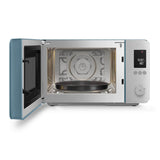 Smeg MOC02SBMUK Microwave with Oven, Air Fry & Grill - Matte Storm Blue
