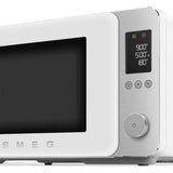 Smeg MOC02WHMUK Microwave with Oven, Air Fry & Grill - Matte White
