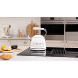 Smeg 50's Retro Style WKF01 Whistling Stove Top Kettle - White