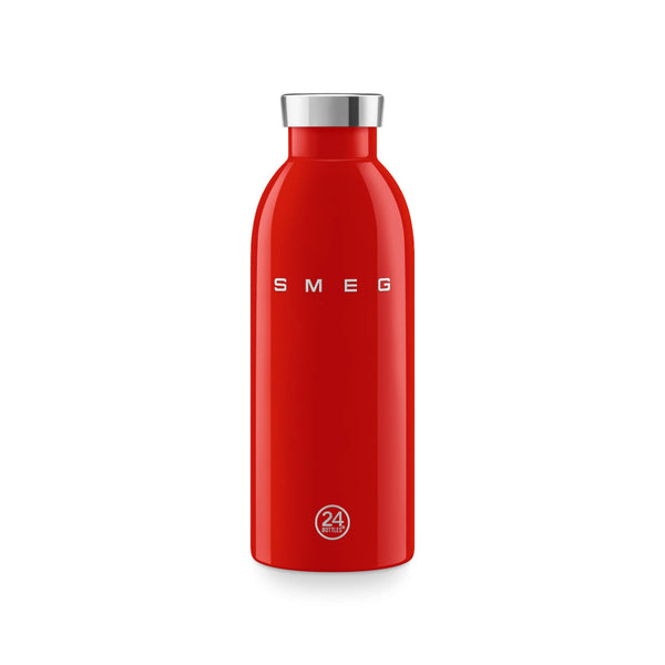 Smeg x 24Bottles 50's Style Reusable 500ml Clima Bottle - Red