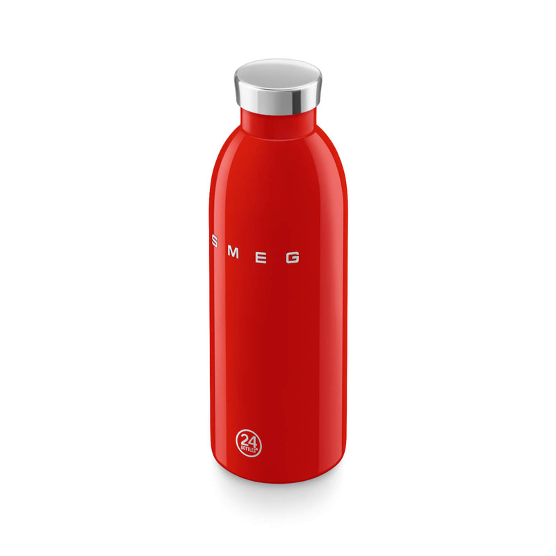 Smeg x 24Bottles 50's Style Reusable 500ml Clima Bottle - Red