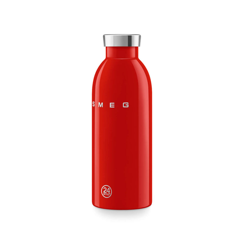 Smeg x 24Bottles 50's Style Reusable 500ml Clima Bottle - Red