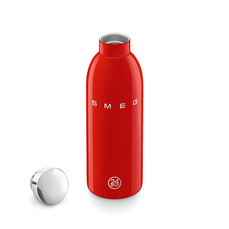 Smeg x 24Bottles 50's Style Reusable 500ml Clima Bottle - Red